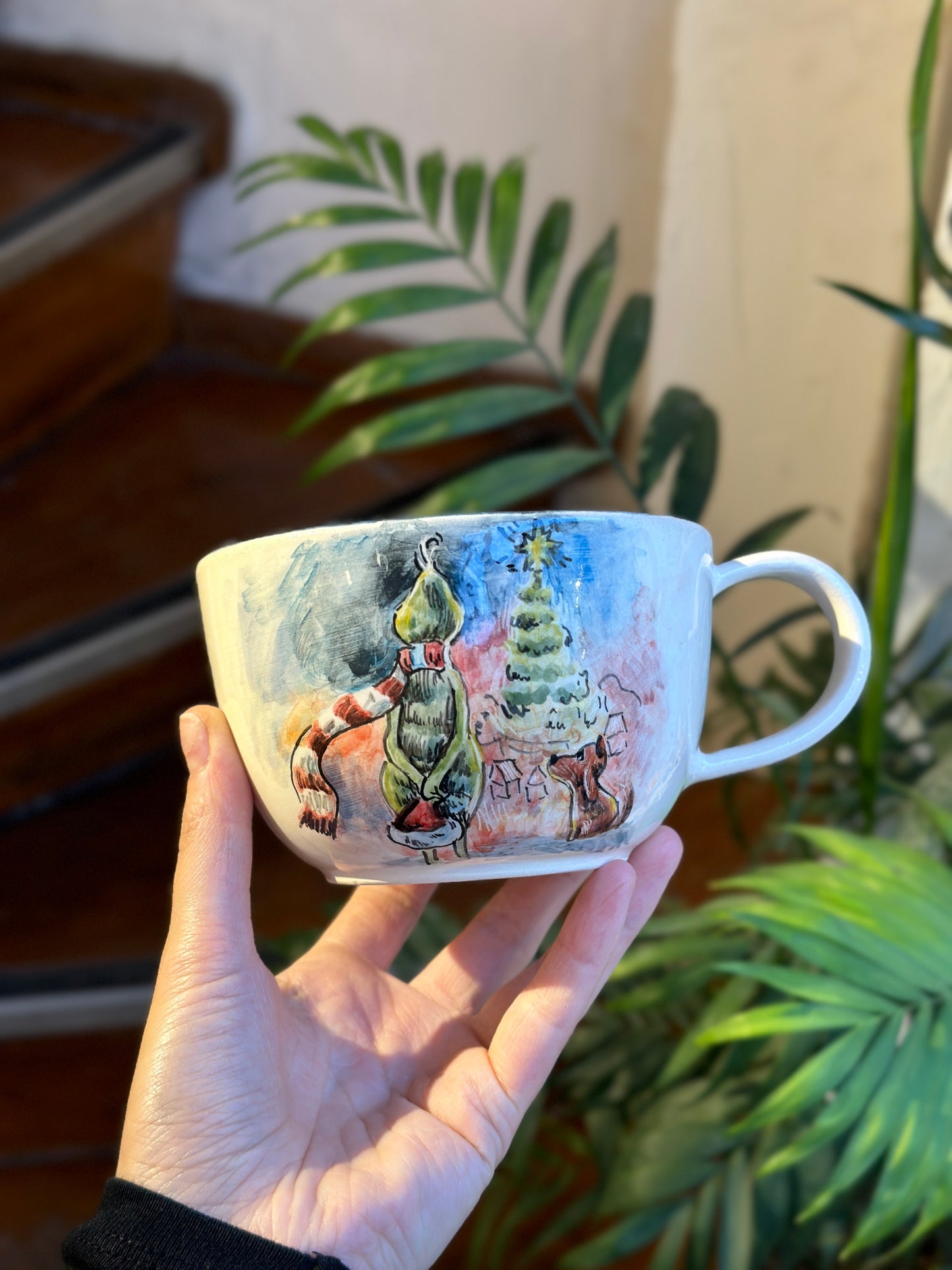 Grinch mug