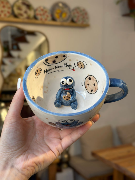 Cookie Monster cup🍪