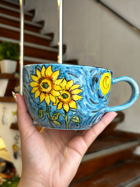 Van Gogh handmade cup🌝