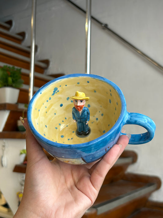 Van Gogh handmade cup🌝