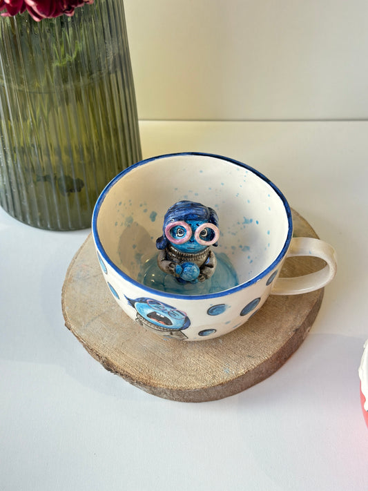 Sadness handmade mug