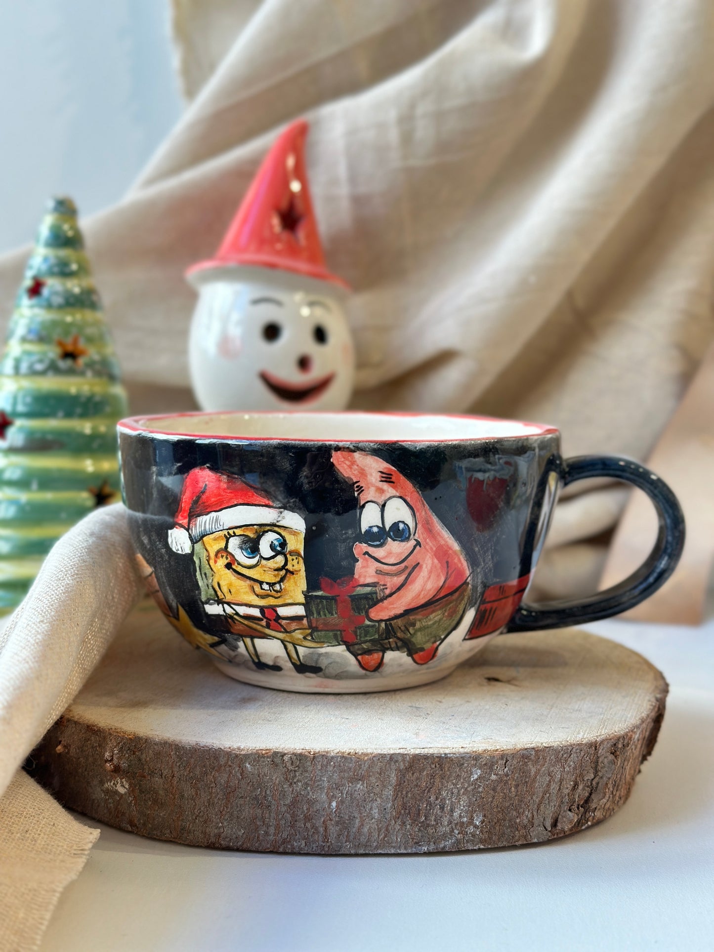 SpongeBob handmade mug