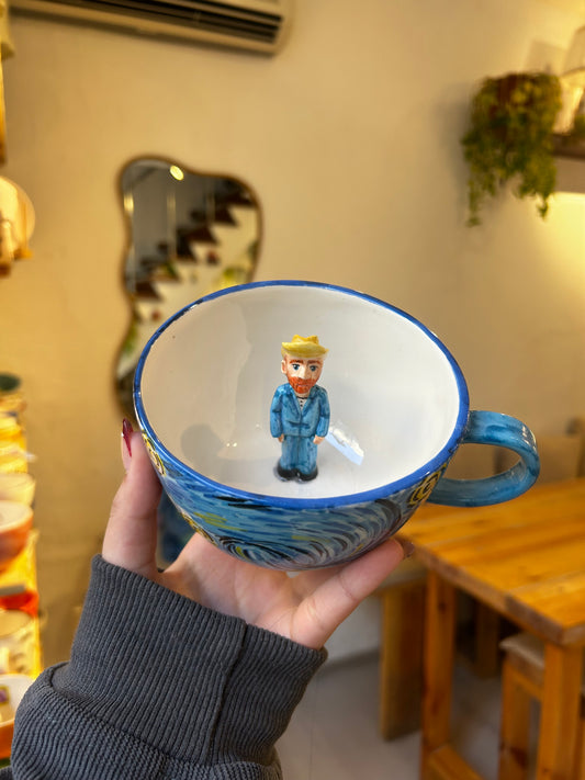Handmade van gogh mug