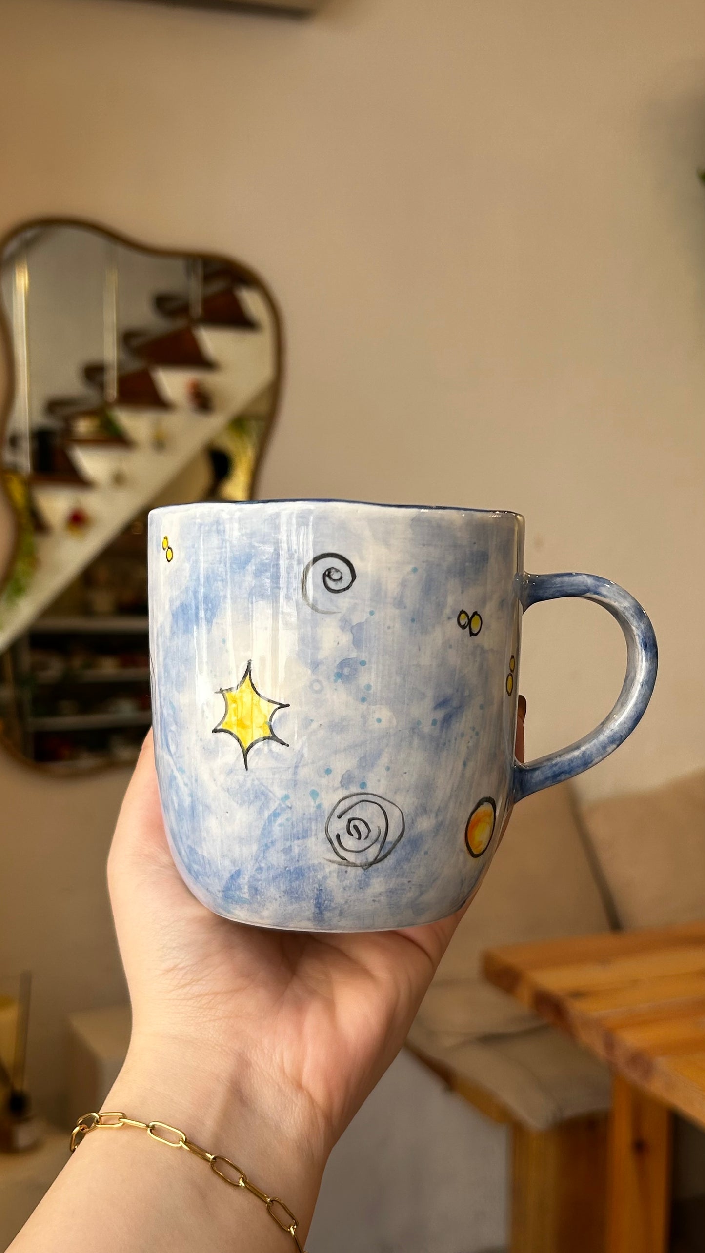 handmade little prince mug 🩵✨