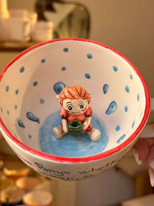 Little Mermaid Ponyo cup