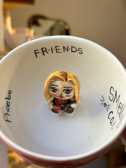 F.R.İ.E.N.D.S handmade mug (Phoebe Buffay)