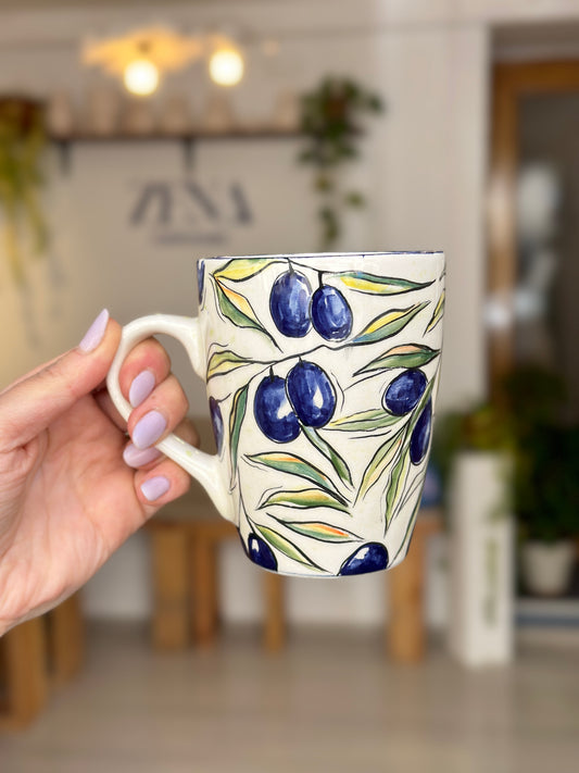 handmade olive mug 🫒