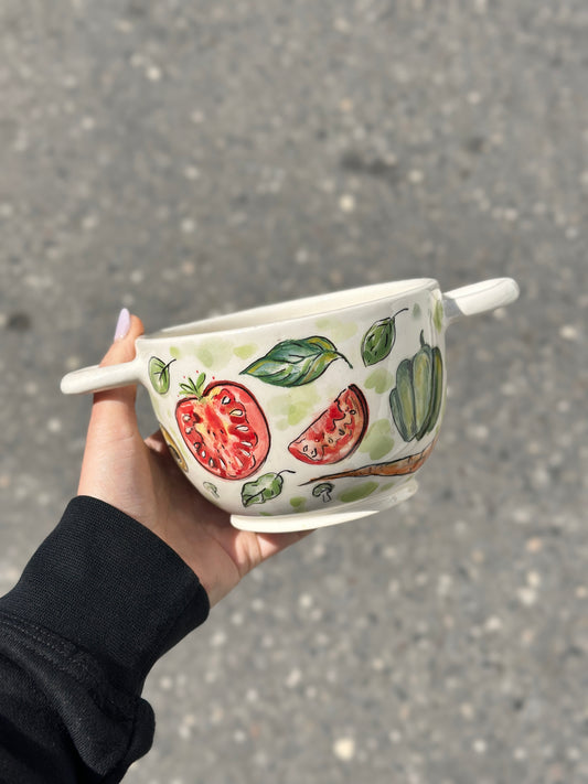 soup bowl handmade